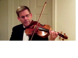 Mike Hall, violin